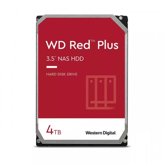 WD Red 4TB SATA Hard Drive – 3.5", NASware, 5400RPM, 256MB Cache Western Digital