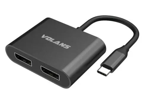 VOL CNV USB-C-M-DUAL-DP-F-ADAPTER Volans