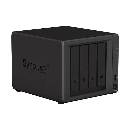Synology DS923+, DiskStation, 4 Bay, AMD Ryzen R1600, 4GB DDR4 RAM, 2xM.2, 3.5", 2xGbE LAN, 2xUSB, Diskless, 3 Year Warranty Synology