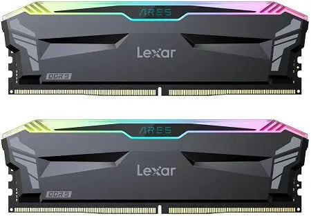 Lexar LD4BU008G-R3600GDLA, Ares RGB, UDIMM, DDR4, 16GB(2x8GB), 3600MHz, CL18, 1.35V, RGB, Limited Lifetime Warranty Lexar
