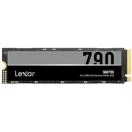 Lexar NM790 4TB M.2 NVMe PCIe 4.0 SSD – Up to 7400MB/s Read