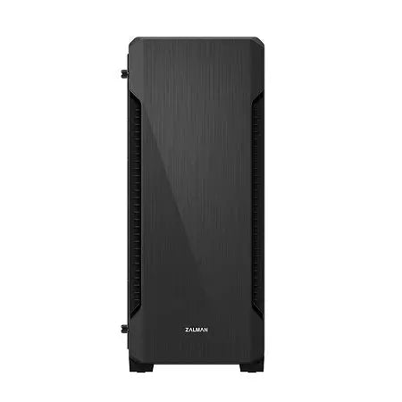 Zalman S3 TG, Mid-Tower, Tempered Glass, Drive Bays: 2x3.5", 2x2.5", Expansion Slot: 7, Motherboard Support: ATX/mATX/Mini-ITX, Pre-Installed Fan: 3x120mm, Black, 1 Year Warranty Zalman