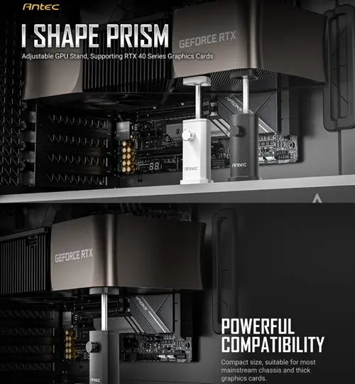 ANT CAA GPU-HOLDER-I-SHAPE-PRISM-BLACK Antec