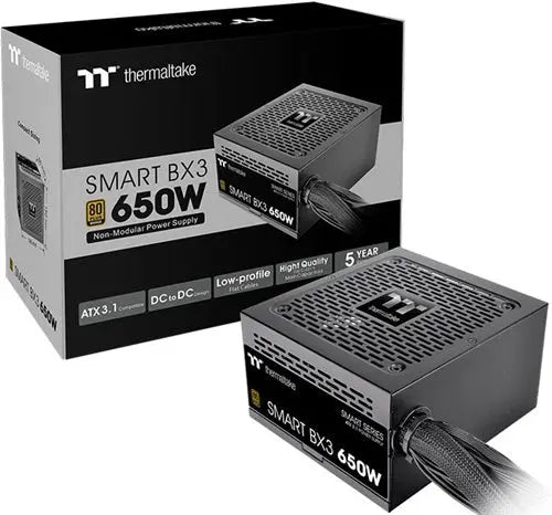 THM PSU 650W-SMART-BX3-80-PLUS-BRONZE Thermaltake