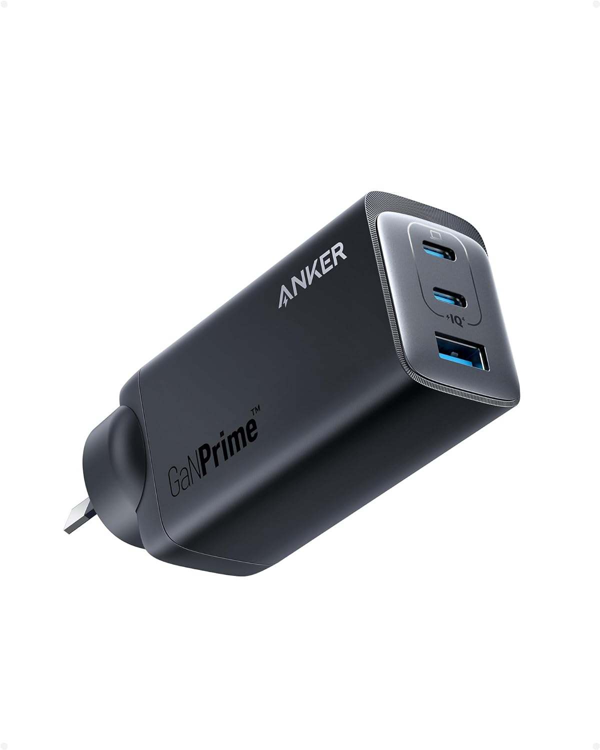 ANKER GANPRIME 120W 3-PORT WALL CHARGER | Conford IT