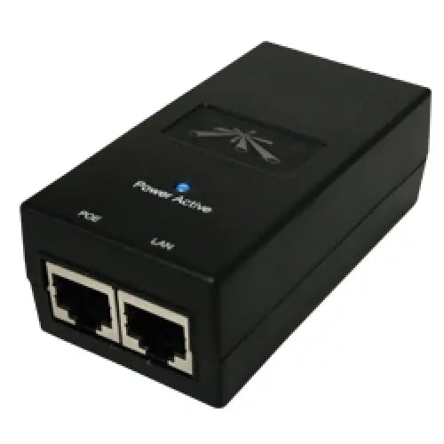 Ubiquiti POE-24-12W-G, POE Injector 24VDC 12W Gbit, 1 Year Ubiquiti