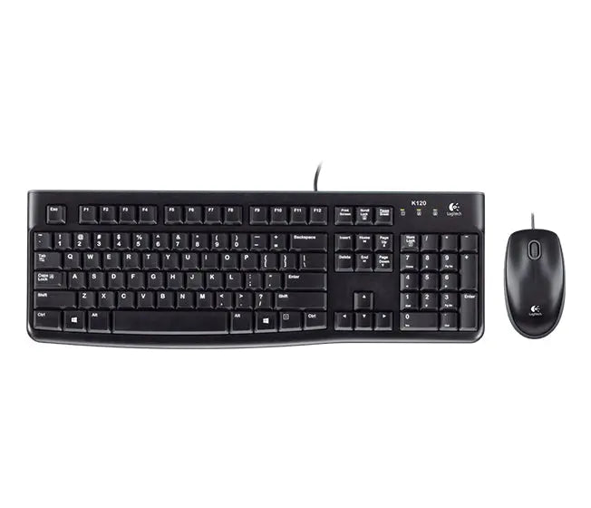Logitech MK120 Wired Keyboard and Mouse Combo Logitech