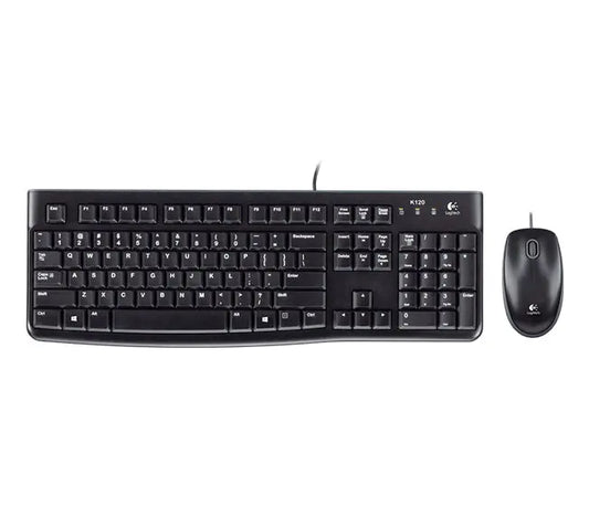 Logitech MK120 Wired Keyboard and Mouse Combo Logitech