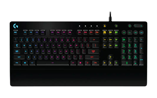 Logitech G213 Prodigy RGB Gaming Keyboard – Backlit, Spill-Resistant Logitech