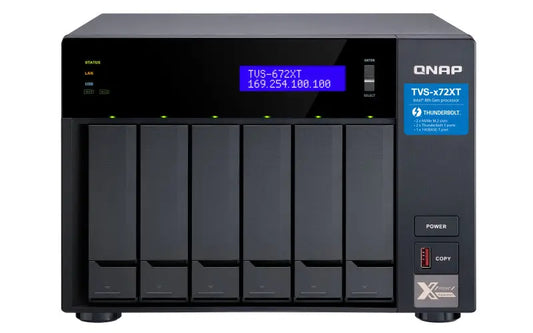 QNP NAS 6BAY-TVS-672XT-I3-8G Qnap