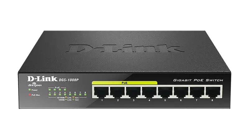 DLN LAN DGS-1008P D-Link Systems, Inc