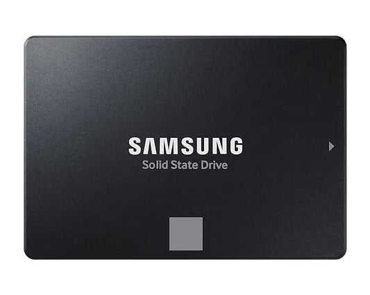 Samsung MZ-77E4T0BW, 870 EVO, 2.5",  SATA 6 GB/s, 4TB, Read Speed: 560MB/s, Write Speed: 530MB/s, MTBF: 1.5 Million Hours, 5 Years Warranty Samsung