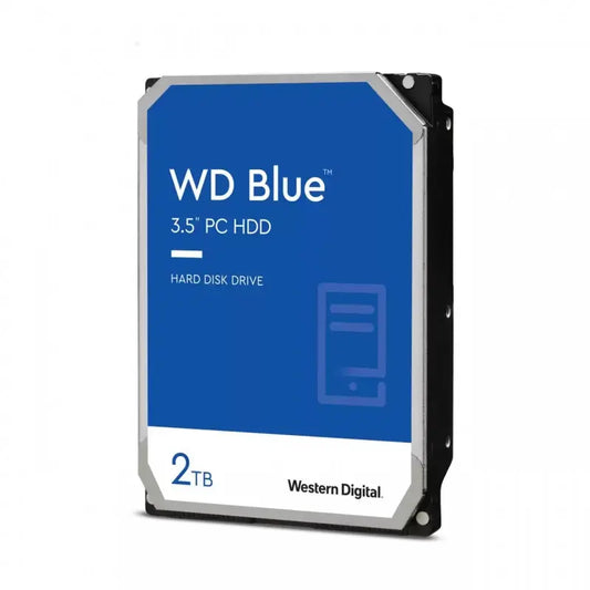 WD Blue 2TB SATA Hard Drive – 3.5", 5400RPM, 256MB Cache Western Digital