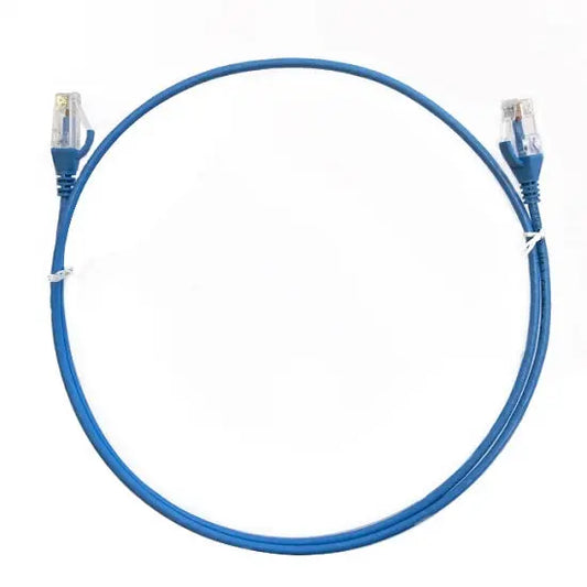 8WR CAB NW-CAT6-0.25M-ULTRA-THIN-BLUE 8Ware