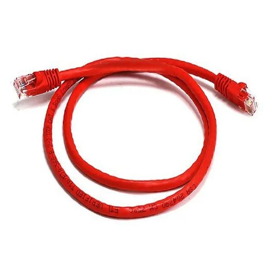 8ware PL6A-0.25RD, 8ware PL6A-0.25RD, Cat 6a UTP Ethernet Cable, Red, 0.25m, 1 Year Warranty 8Ware