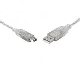 8ware UC-2001ABN, USB 2.0 Certified Cable A-B 5 Pin Mini, 1m, 1 Year Warranty 8Ware