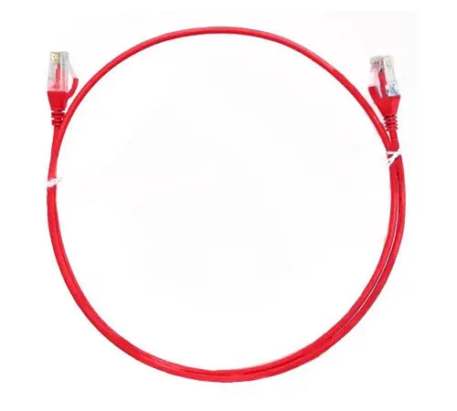 8WR CAB NW-CAT6-2M-ULTRA-THIN-RED 8Ware