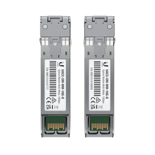 Ubiquiti UFiber SFP+ 10G Multi-Mode Module (2-Pack) Ubiquiti
