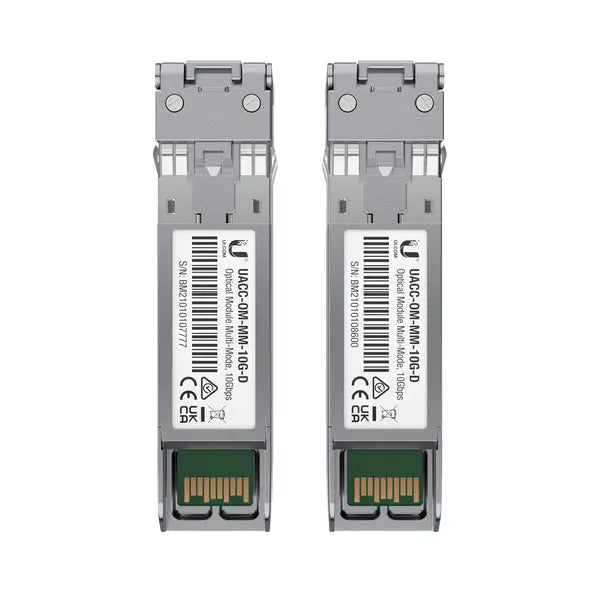 Ubiquiti UFiber SFP+ 10Gb Multi-Mode Fiber Module (2-Pack) Ubiquiti
