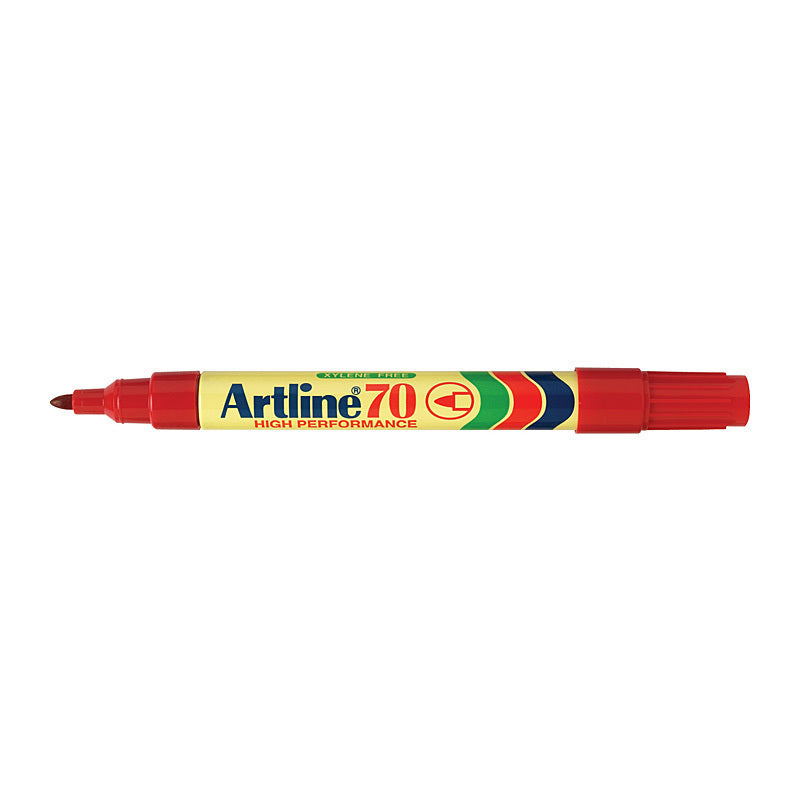 Artline 70 Perm Mrker Red Bx12 | Conford IT