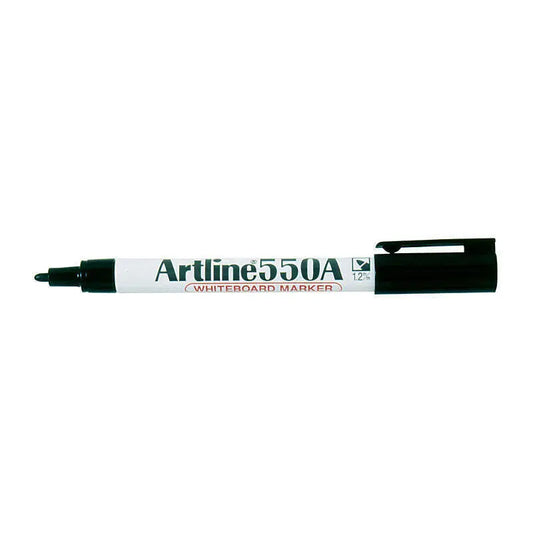 Artline 550A W/B Mrk Blk Bx12 Artline