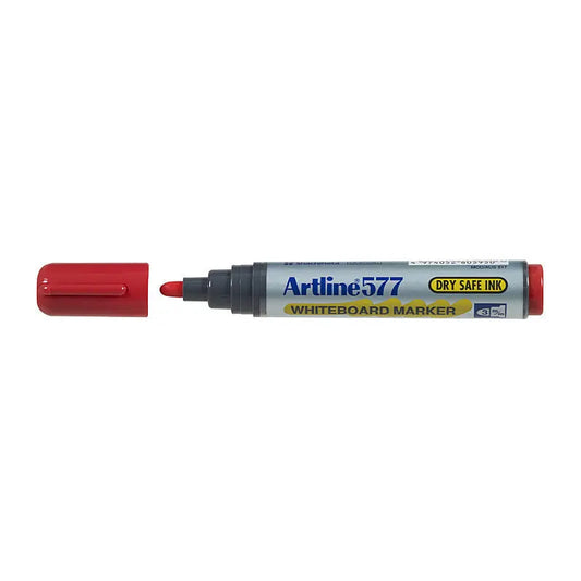 Artline 577 W/Bd Mrkr Red Bx12 Artline