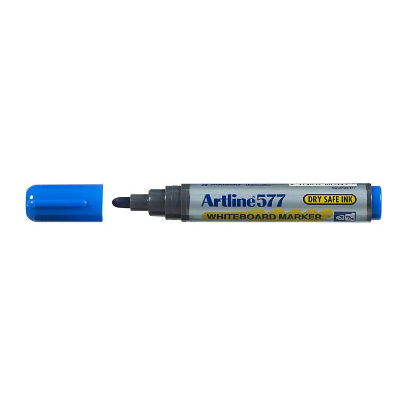 Artline 577 W/Bd Mrkr Blu Bx12 Artline