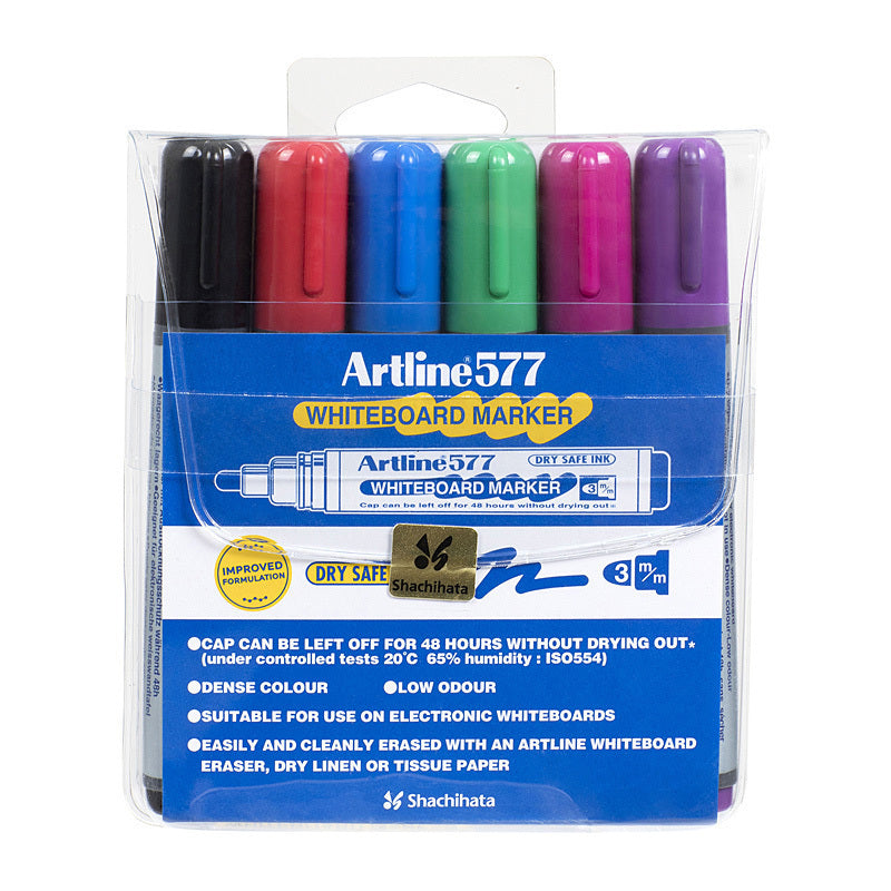 Artline 577 W/Brd Mkr Ast Wlt6 | Conford IT