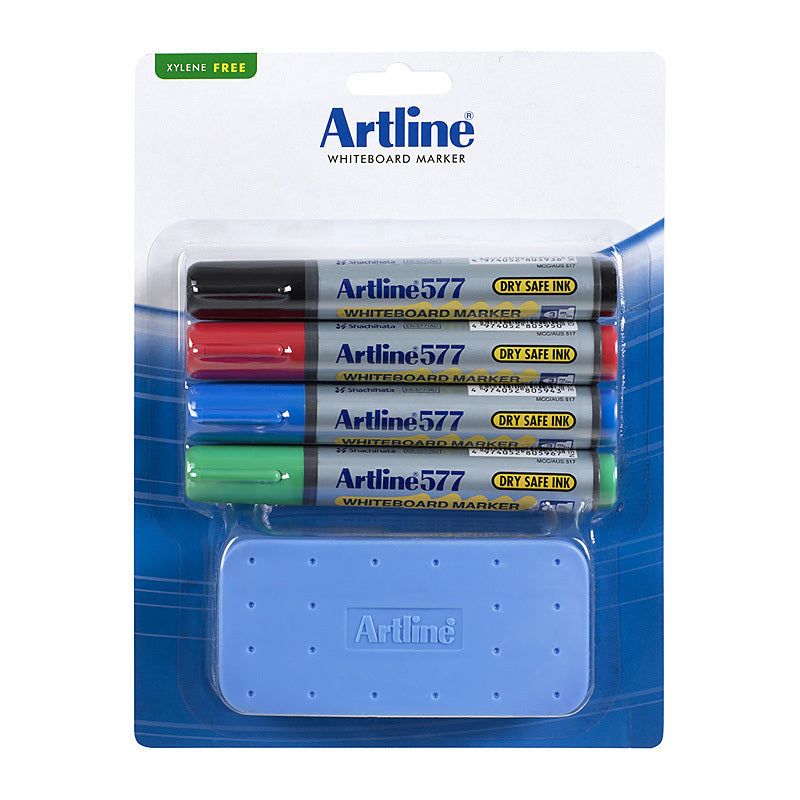 Artline 577 White Board Marker Kit