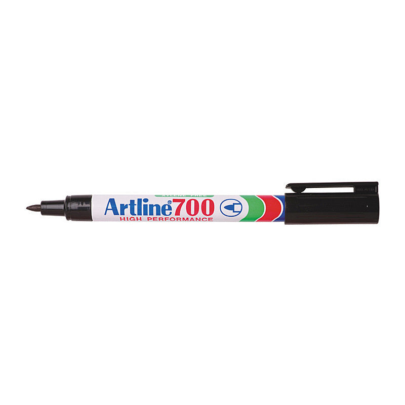 Artline 700 Permanent Marker Black Bx 12