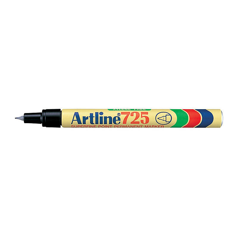 Artline 725 Permanent Marker Black Box 12