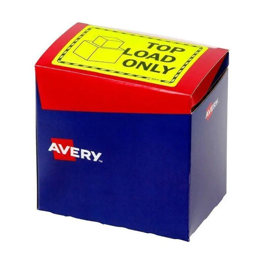 Avery Lbl TopLoad FL Ylw Rl750 Avery