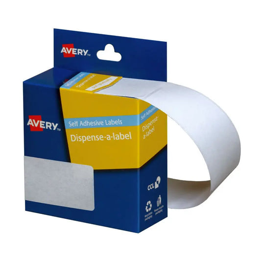 AvV Disp Rect 76x27 Wht Rl180 Avery