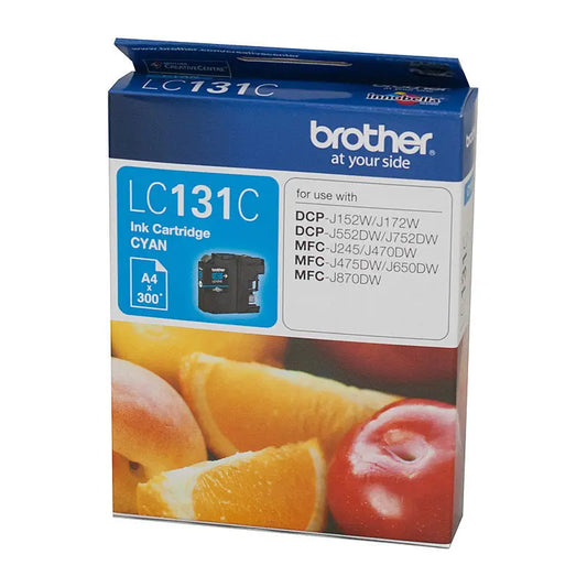 Brother LC131 Cyan Ink Cart Brother