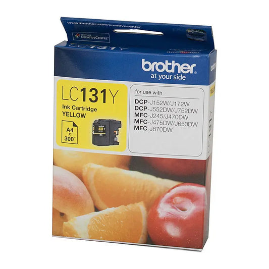 Brother LC131 Yellow Ink Cart Brother