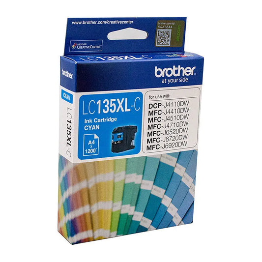 Brother LC135XL Cyan Ink Cart Brother