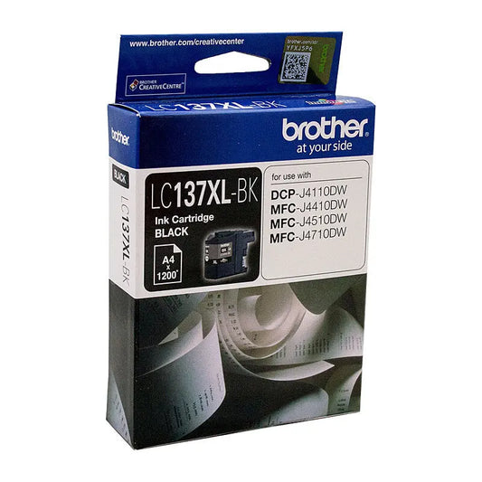 Brother LC137XL Black Ink Cart Brother