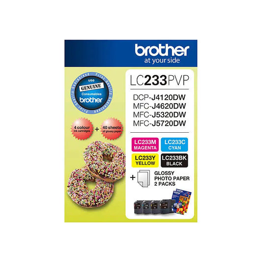 Brother LC233 Photo Value Pack Brother