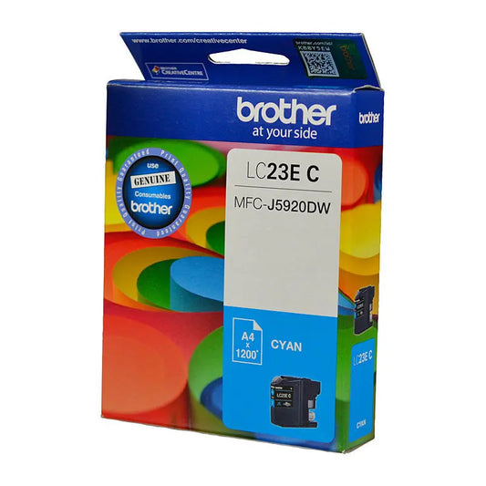 Brother LC23E Cyan Ink Cart Brother