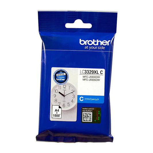 Brother LC3329XL Cyan Ink Cart Brother