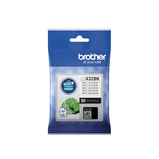 Brother LC432 Black Ink Cart Brother