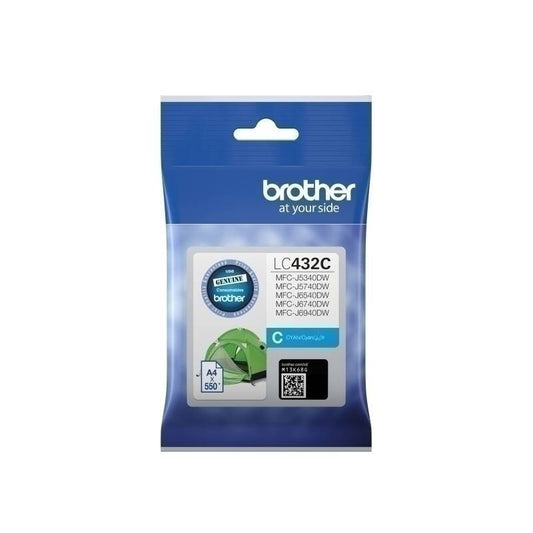 Brother LC432 Cyan Ink Cart | Conford IT