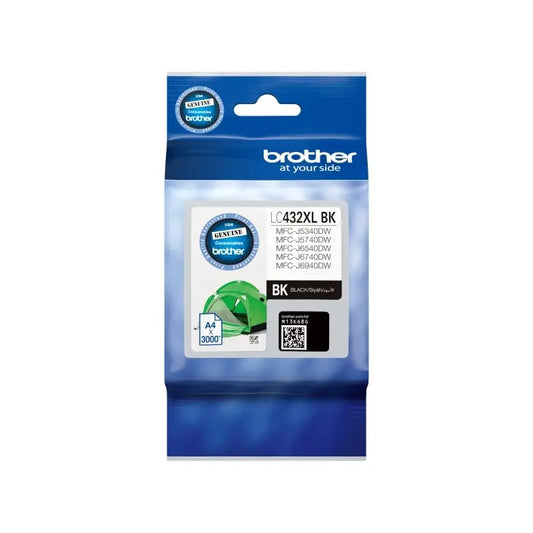 Brother LC432XL Black Ink Cart Brother