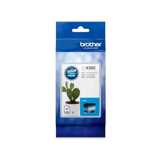 Brother LC436 Cyan Ink Cart Brother