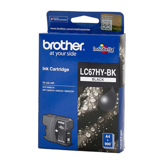 Brother LC67 Black HY Ink Cart Brother