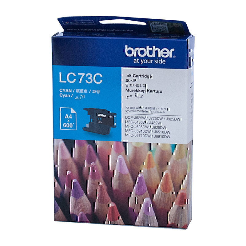 Brother LC73 Cyan Ink Cart | Conford IT