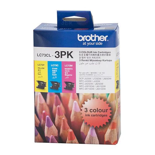 Brother LC73 CMY Colour Pack Brother