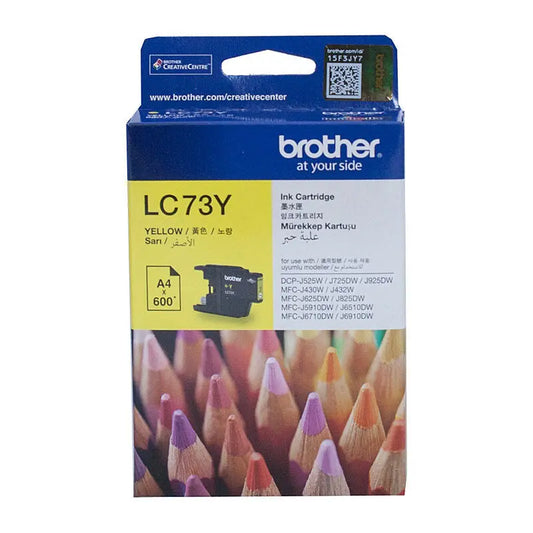 Brother LC73 Yellow Ink Cart Brother