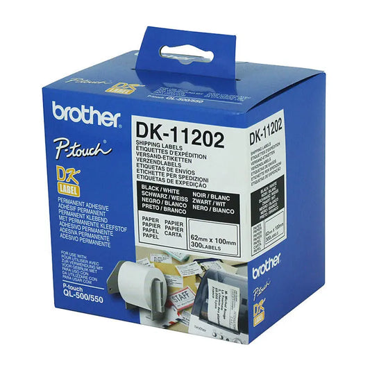 Brother DK11202 White Label Brother