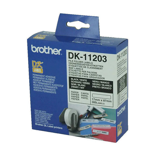 Brother DK11203 White Label Brother